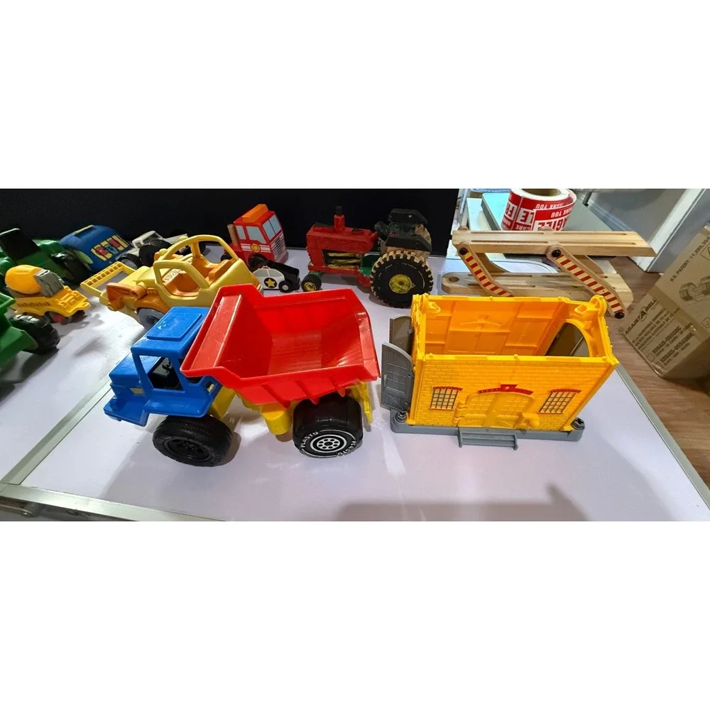 Mixed Toy‎ Vehicle Lot Trucks Tractors Cars John Deere NASCAR